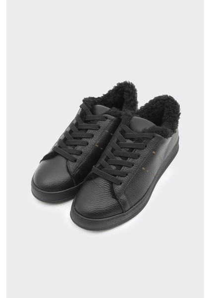 Hakiki Deri Comfort Taban Kürklü Kadın Sneaker fiyatları
