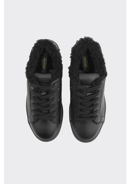 Hakiki Deri Comfort Taban Kürklü Kadın Sneaker modelleri