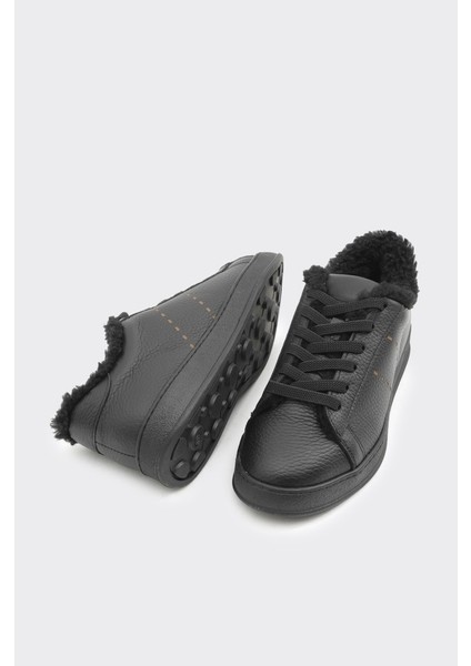 Hakiki Deri Comfort Taban Kürklü Kadın Sneaker indirimleri