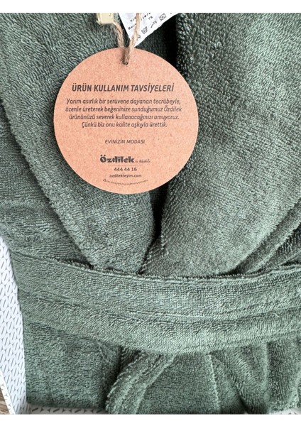 Colourist Şalyaka Bornoz + Havlu - Zümrüt modelleri