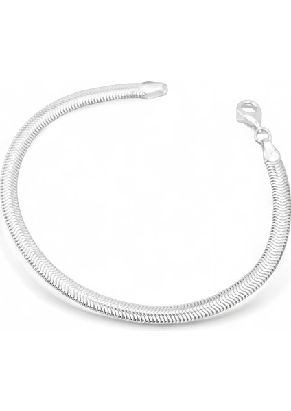 925 Ayar Gümüş Balık Sırtı Italyan Gümüş Bileklik modelleri