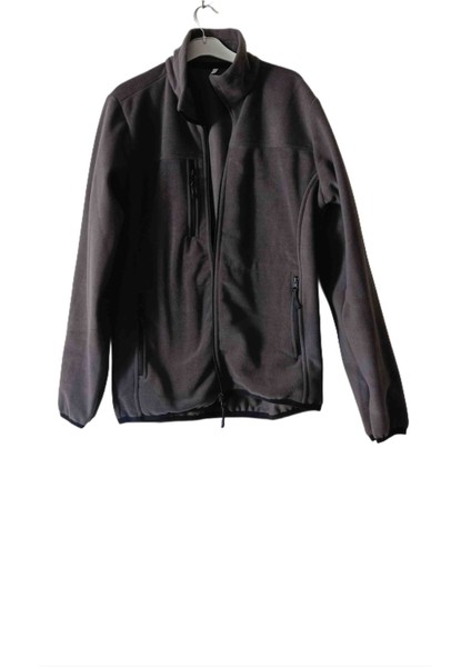 DÜKKAN07 Kışlık Kalın Polar Mont Tüylenme Yapmaz Bay/bayan