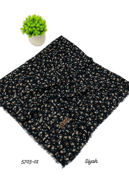 5703 Flamlı Pamuk Eşarp