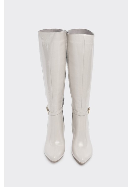 Hakiki Deri Ince Topuk Kadın Çizme fiyatları