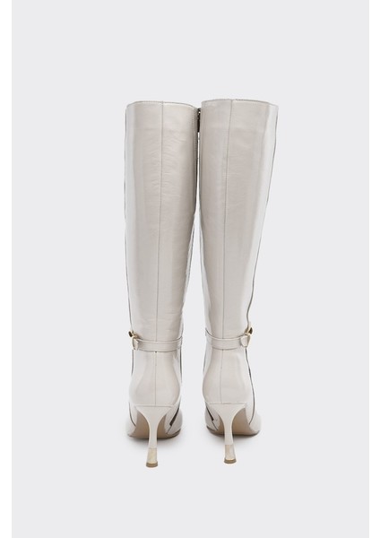 Hakiki Deri Ince Topuk Kadın Çizme fırsatları