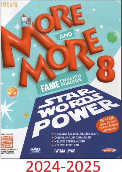 2024-2025 Kurmay Elt More More Star Words Power