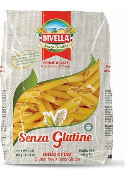 Glutensiz Penne 400 gr
