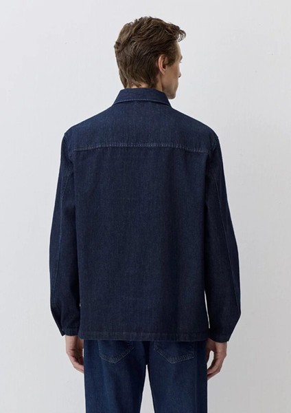 Erkek Çift Cep Gömlek Dark Indıgo 0211651-85481 indirimleri