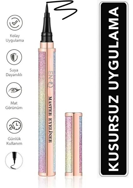 Rose Kristal Model Likit Eyeliner Waterproof