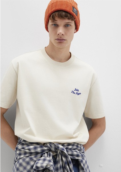 Erkek Joın The Hype Tişört Açık Gri 0613046-70140