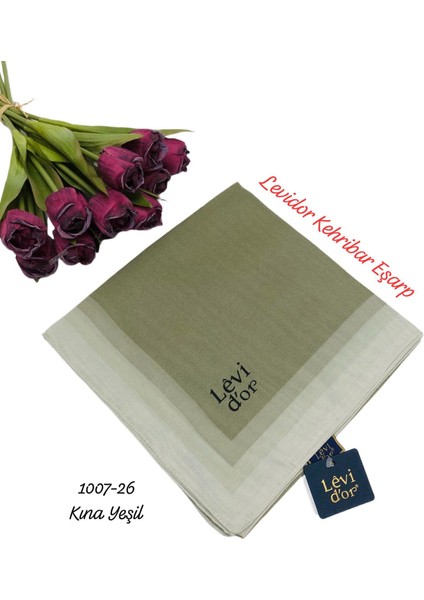 1007 Levidor Kehribar Eşarp