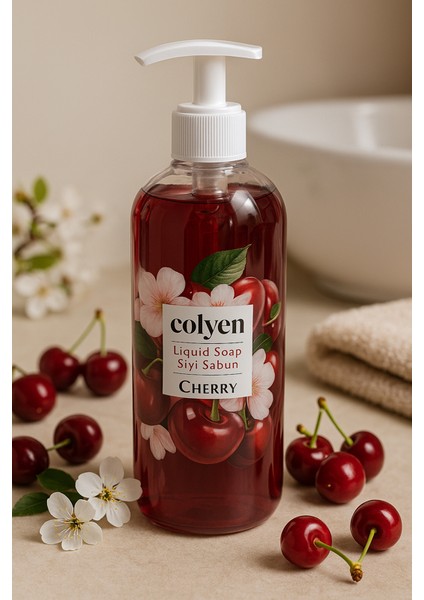 Kiraz Kokulu Sıvı Sabun 500 ml