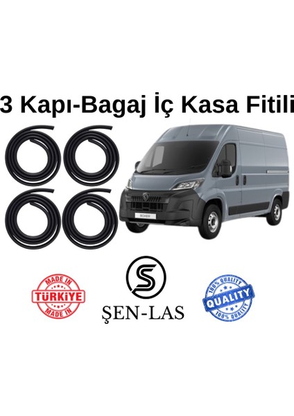 Peugeot Boxer Panelvan (2015-2025) Şen-Las 3 Kapı + Bagaj Fitili ŞL40208