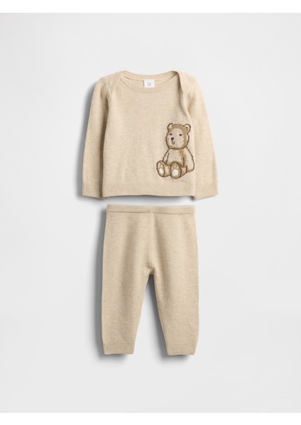 Bebek Açık Bej Cashsoft Brannan Bear Takım Set