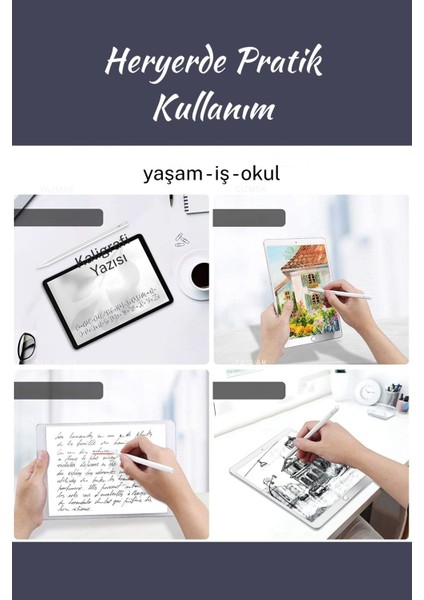 Redmi Pad 6 Uyumlu Üstün Hassasiyet ve Gecikmesiz Deneyim Sunan Dokunmatik Ekran Tablet Kalemi fırsatları