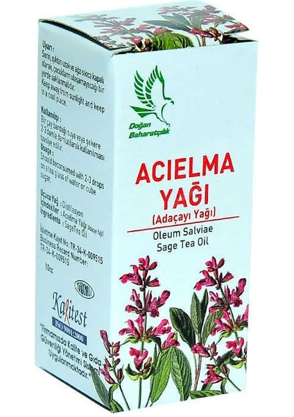 Acı Elma - Adaçayı Yağı 10 cc