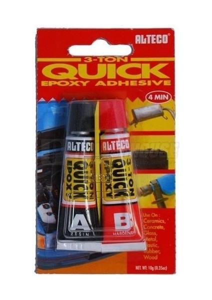 Alteco 3 Ton Hızlı Yapıştırıcı 10 gr