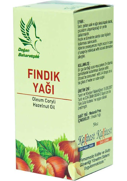 Fındık Yağı 50 cc modelleri