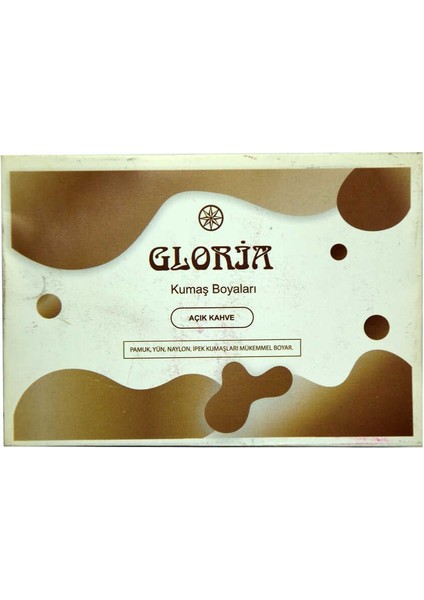 Kumaş Boyası Açık Kahve 10 gr Paket