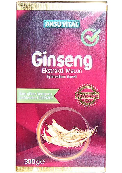 Ginseng Ekstraktlı Sel Macunnu 300 gr modelleri