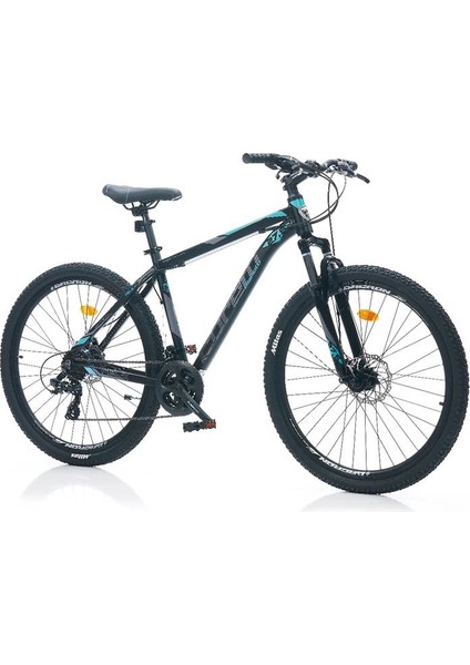 Felix 2.2 Erkek Dağ Bisikleti 355H Md 24 Jant 24 Vites Siyah Mavi Turkuaz