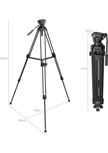 AD-80S 5111 Profesyonel Video Tipi Tripod Kiti fırsatları