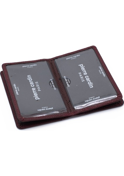 Bordo Unisex Deri Kartlık 0188B6D modelleri