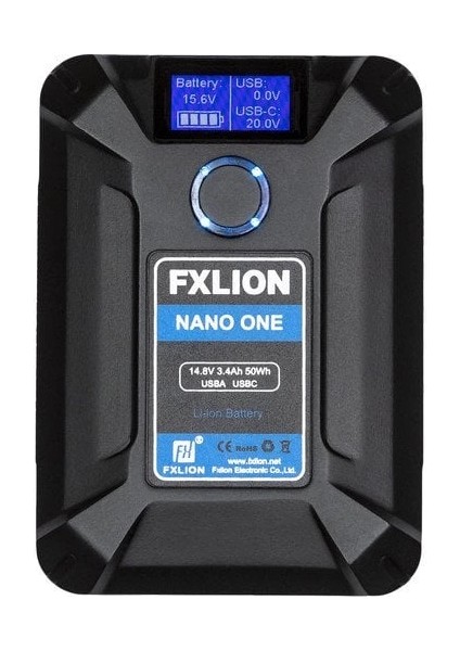 Nano One 50WH 14.8V Ultra-Compact V-Mount Pil