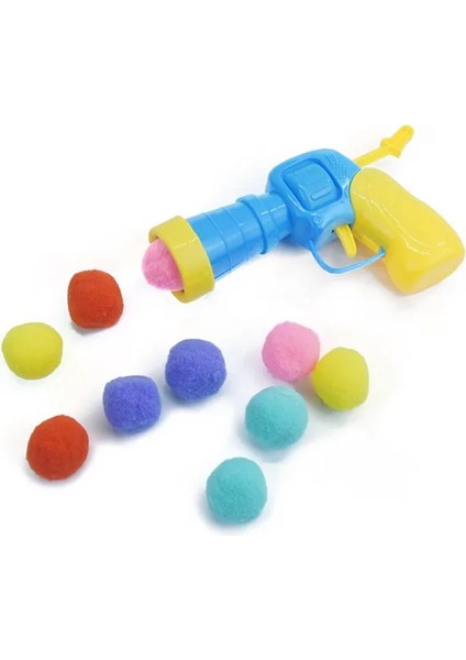 Kediler Için Interaktif Top Atan Peluşoyuncak