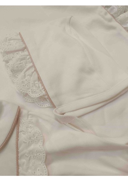 Kız Bebek Fistolu Tulum Şapka Eldiven Battaniye Takımı/ Hastane Çıkışı indirimleri