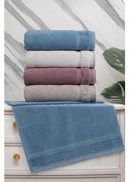 Jakarlı 4´lü 50X90 El Havlusu Bettina