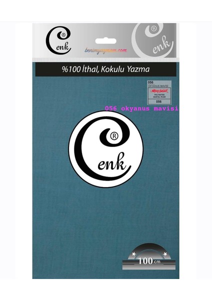 3001 Cenk 100 cm Düz Poşetli Yazma