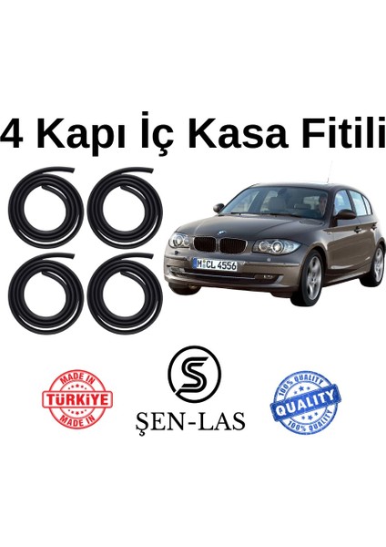 Bmw 1 Serisi E87 (2004-2011) Şen-Las Kadifeli 4 Kapı Fitili ŞL32810