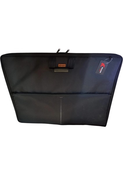 Kumaş Profesyonel Resim & Proje Çantası Xl (55*75 cm )( Siyah )
