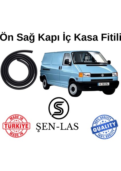 Volkwagen Transporter Panelvan T4 Şen-Las Sağ Ön Kapı Fitili ŞL37701