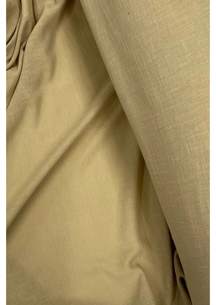 Keten Kumaş - Organik Kumaş - Perde Kumaşı - Ince Keten - Kıyafet Için Kumaş Örtü Koyu Bej 81 fiyatları