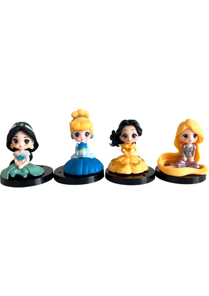 Disney Pamuk Prenses Bella Ariel Rapunzel Aurora Sindirella 5cm fırsatları