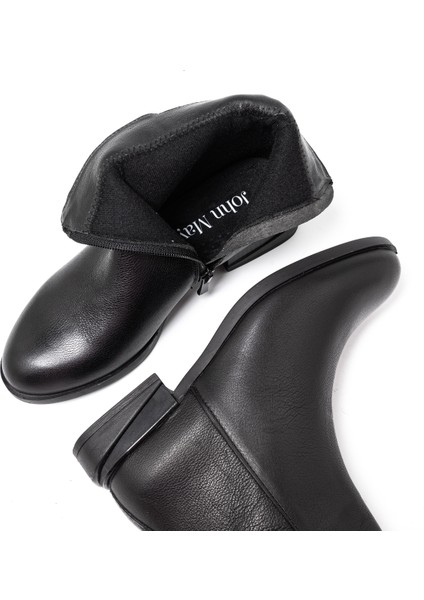 Kadın Bot SR-27492-1 John May Siyah