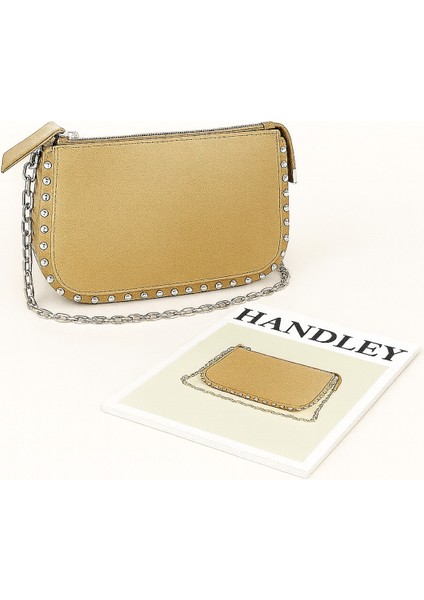 Zincir Askılı Taş Detaylı Omuz Çantası fiyatları