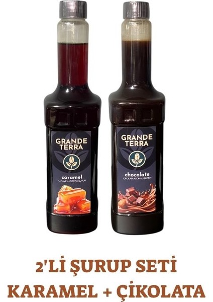 Karamel + Çikolata Şurubu (2 x 750 ml )