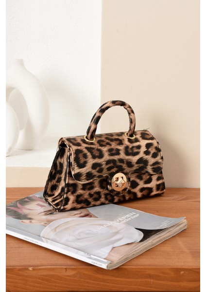 Lüks Mini Özel Tasarım Kilit Detaylı Çapraz Askılı Omuz Çantası fiyatları