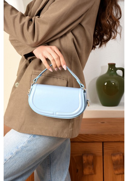 Kadın Omuz ve El Çantası Sade Şık Tasaramlı Kaliteli Temiz Işçilik Çanta