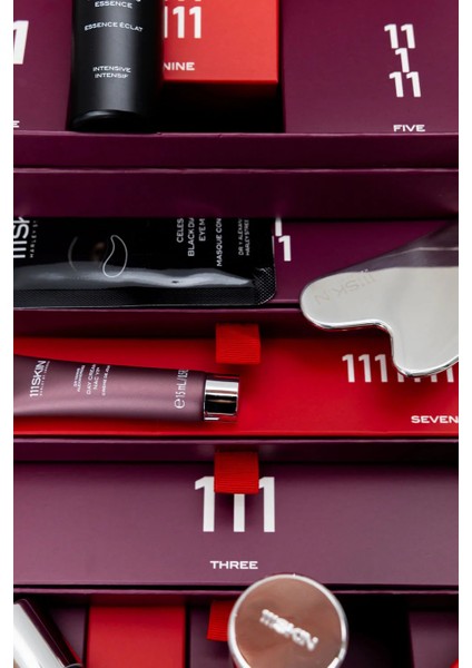 11 Days Of Radiance Advent Calendar, Cilt Bakım Seti modelleri