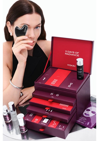 11 Days Of Radiance Advent Calendar, Cilt Bakım Seti fırsatları