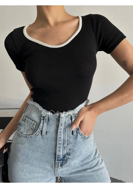 V Yaka Biyeli Bluz indirimleri