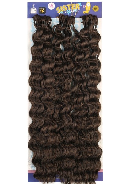 Afro Dalgası Saç / Kumral 6