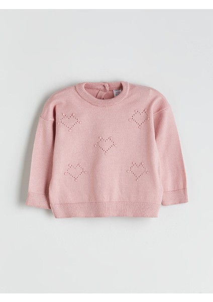 Yeni Sezon Bisiklet Yaka Kız Bebek Triko Kazak ve Tayt 2'li Takım fiyatları