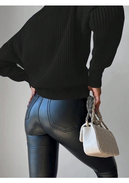 Düğme Detay Triko Bluz indirimleri