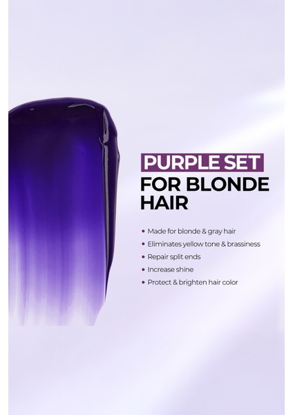 Set Maca Purple Mor Şampuan 500 ml + Mor Maske 500 ml modelleri