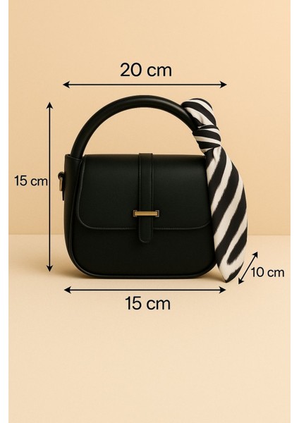 Kadın El ve Omuz Çantası Fular Detaylı Şık Tasarım modelleri